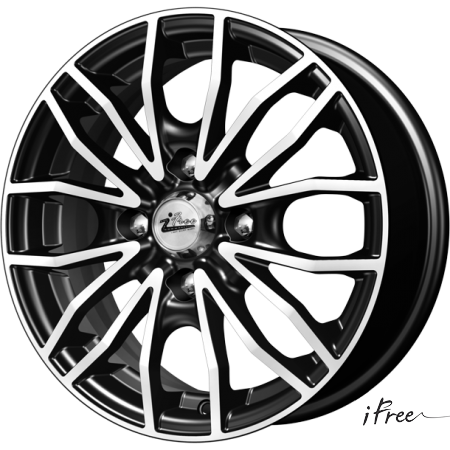 Автодиск Флайт (КС676-05) 5,5х14 4х100 ЕТ43 60,1 Блэк Джек 254805