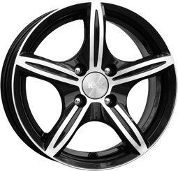 Автодиск МИРЕЛЬ (КС544) 6х14 4х98 ЕТ38 58,5 АЛМАЗ ЧЕРНЫЙ 7675