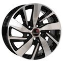 Remain  Renault Fluence (R166)  6,5\R16 5*114,3 ET47  d66,1  Алмаз-черный  [16602AR]