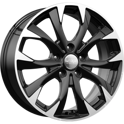 Автодиск КС740 (ZV 17_Mazda CX-5) 7х17 5х114,3 ЕТ50 67,1 алмаз черный