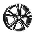 КиК  Volkswagen Jetta (КСr673)  7,0\R17 5*112 ET54  d57,1  Алмаз-черный  [68031]  <С>